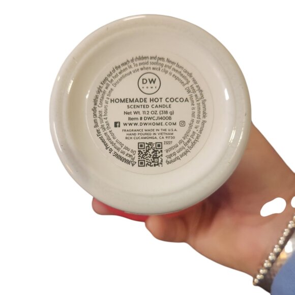 DW Home Homemade Hot Cocoa Candle 11.2 oz Single Wick NWT - Picture 2 of 3